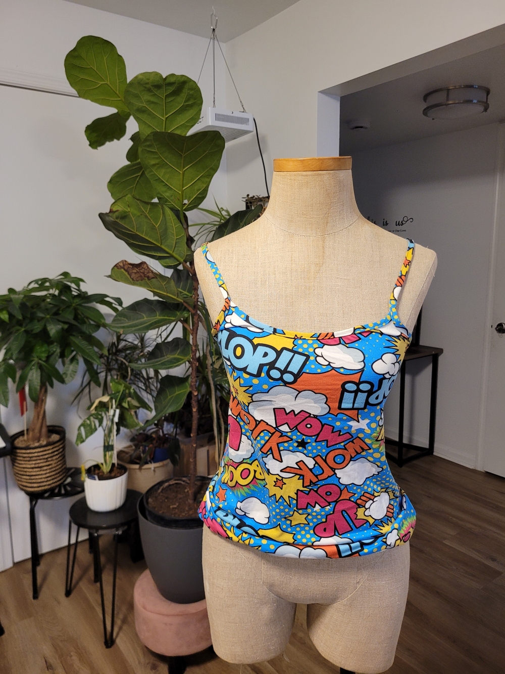 New! Comic Pop Art Cami Top